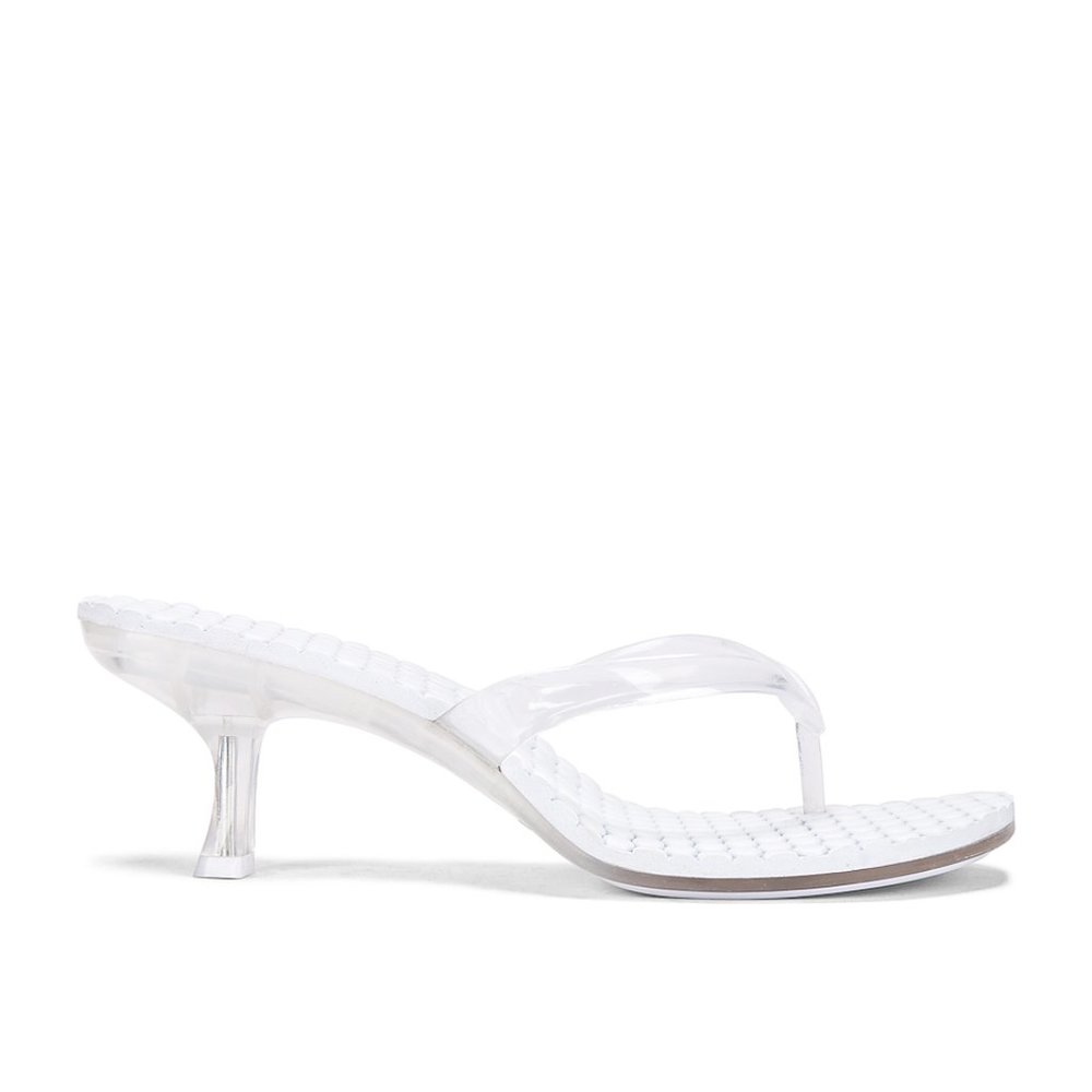 Jeffrey Campbell Slide Sandal 6M, Clear